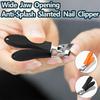 High quality stainless steel nail clipper - heavy-duty, curved, concave blade, suitable for large openings of thick nails