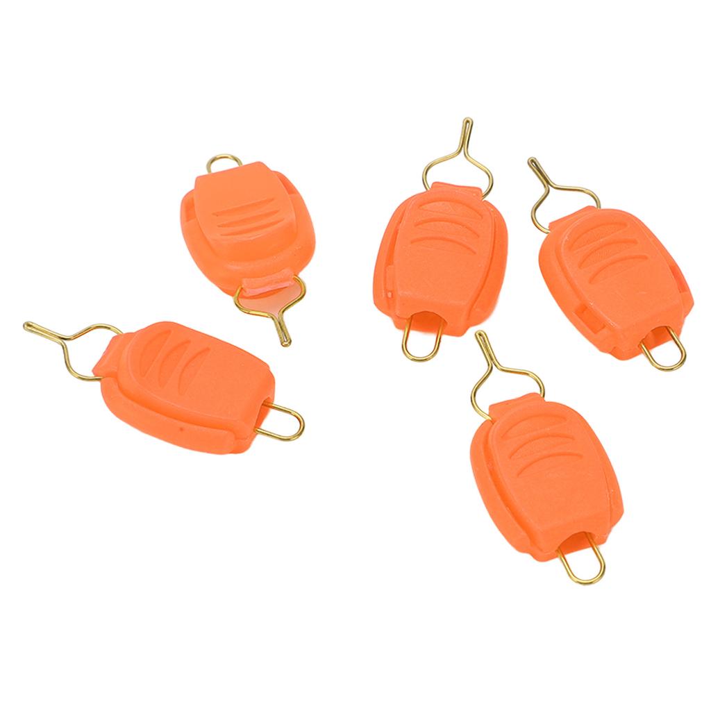 5PCS Fishing Line Stopper Baitcasting Reel Fishing Line Clip Holder Buckle Fishing Accessories