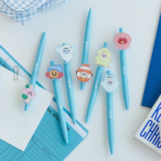 

Акриловая гелевая ручка BT21 Baby Ocean Friends CHIMMY
