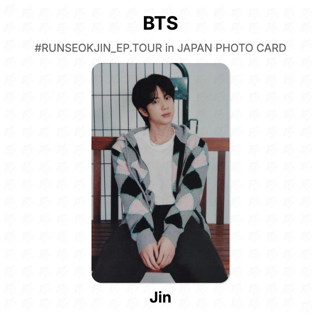 BTS RUNSEOKJIN EP.TOUR in GIAPPONE PHOTOCARD Fotocard Ufficiale