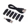 1/6/7/8 Stück Ersatz-Netzkabel 5V Ladegerät USB-Adapter Geeignet für Alle Arten von Elektrischen Haarschneidern Bartschneider Rasierern