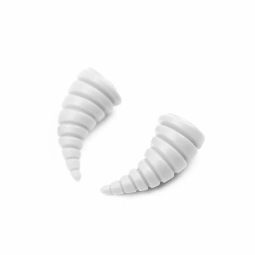 2Pcs Helmet Flair Large Long Black Devil Horns for Motorcycle Helmet Universal Motobike Styling Decoration Helmets Accessories