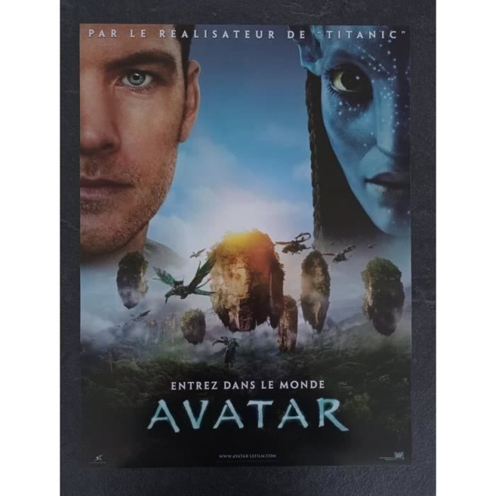 

Avatar Affiche originale de cinéma Roulée 54x40cm James Cameron Sam Worthington