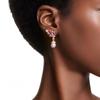 Swarovski Gema Kristall Inlaid Ohrringe Damenohrringe Rot 5688486
