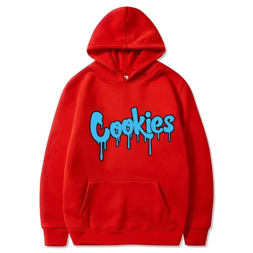 2025 Cookie Letter Printed Hoodie, Men's Spring and Autumn Sweatshirt Hoodie
