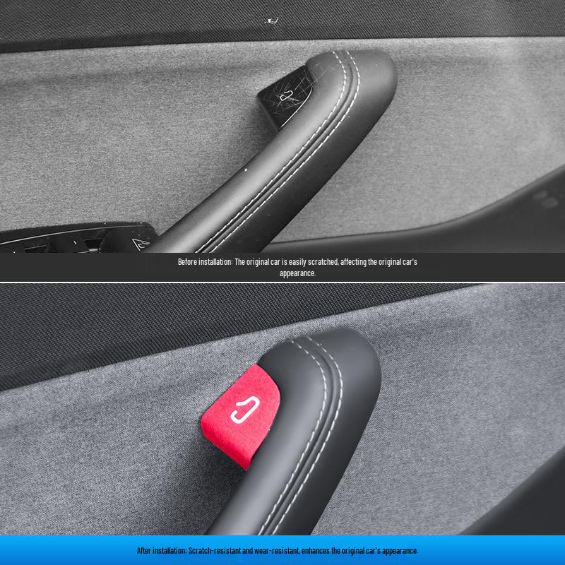Tesla Model Y/3 Dörrknapp Klistermärke - Interiörskydd & Dekorationstillbehör
