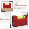 Mini Pocket Level Magnetic Horizontal Leveler Woodworking Portable Bubbles Ruler Level Inspection Tools