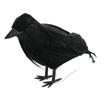 6PCS Halloween Crow Prop Large Realistic Raven Feathered Spooky Party Home Decor