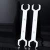 2pcs Underfloor Heating Wrench Double Open Ended Wrench Faucet  Sink Installer Wrench For Home Bathroom
