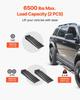 Car Ramps, 2 PCS 5897 kg GVW Capacity, 160 mm Lift Height, Portable High Profile Car Service Ramps for Home Garage Maintenance and Oil Changes, Heavy