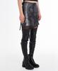Assei Python Print Mini Skirt (Black)