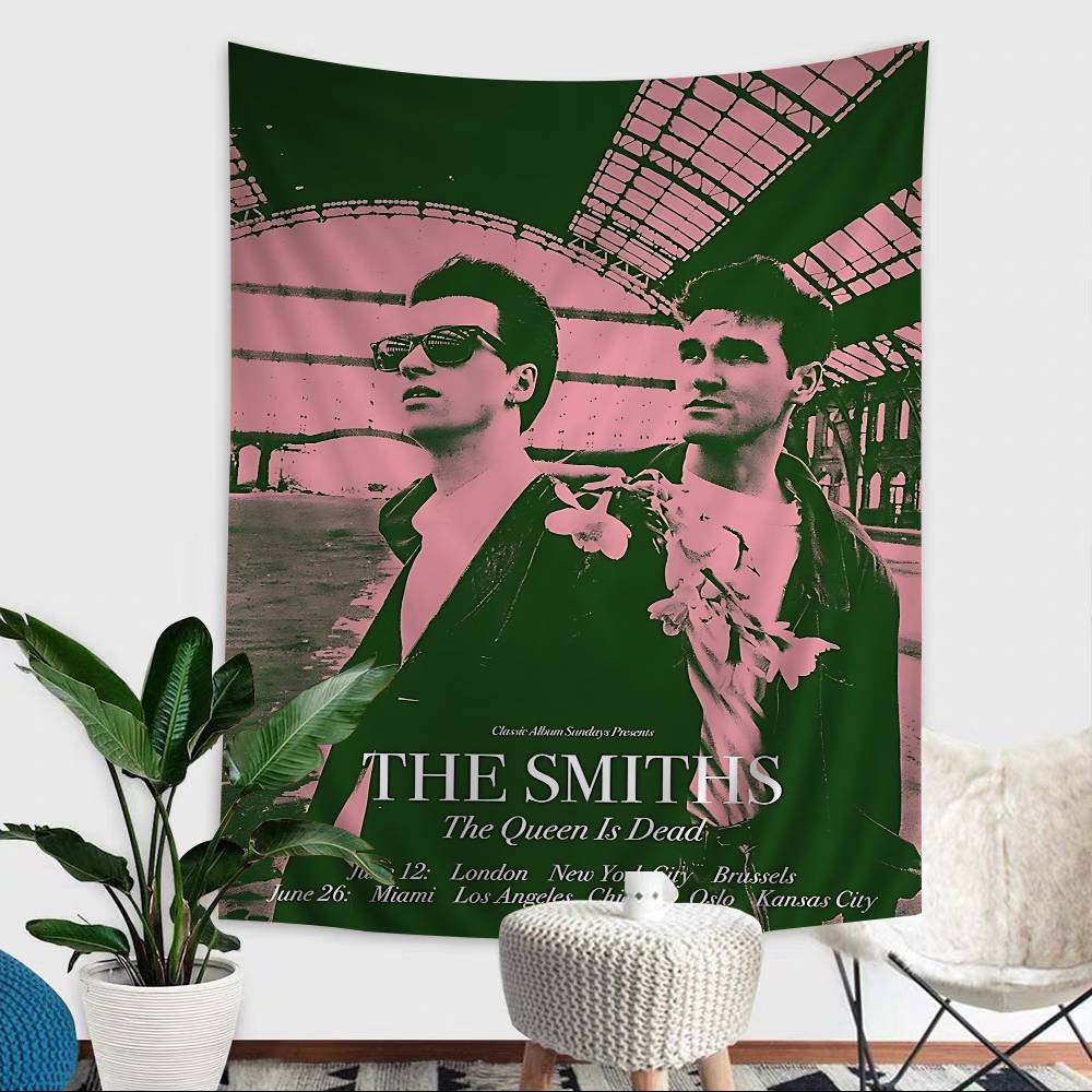 Rock Band SSmiths Printed Large Wall Tapestry Hanging Tarot Hippie Wall Rugs Dorm Cheap Hippie Wall Hanging