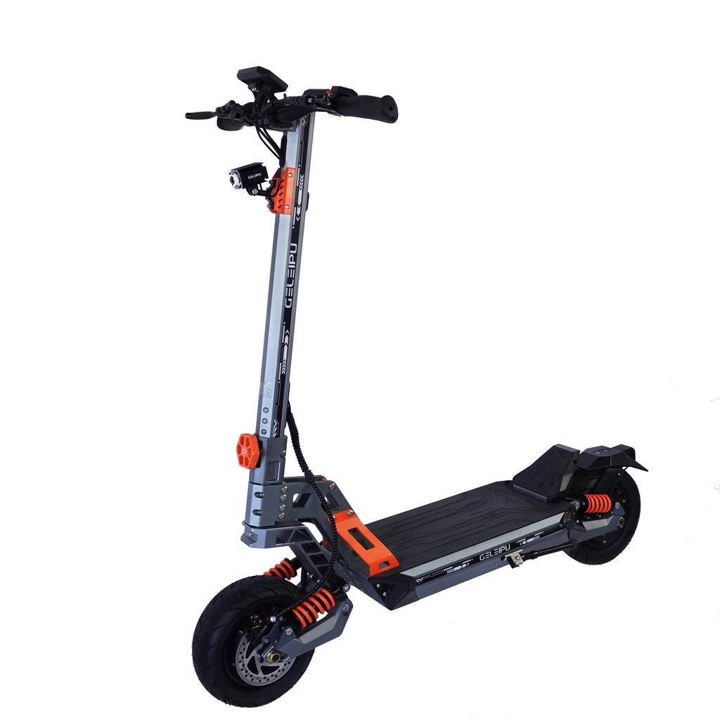 GELEIPU GT EVO Electric Scooter 11inch Off-road Tires 1600W*2 Motors 60V36Ah Battery 86km/h Max Speed 95km Max Range Adult Off-road Escooter
