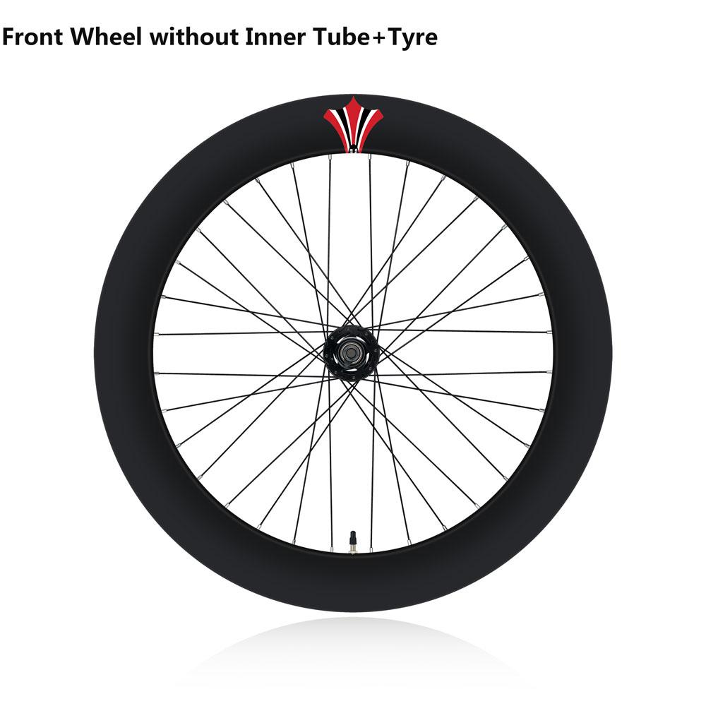 700C 70MM Колеса для велосипеда Fixed Gear Алюминиевый сплав Flip-flop 36H Fixie Велосипедный трековый колесный сет 70мм Односкоростной гоночный колесный сет Clincher