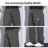 JEEP Men's Pure Cotton Loose Straight-Leg Casual Pants
