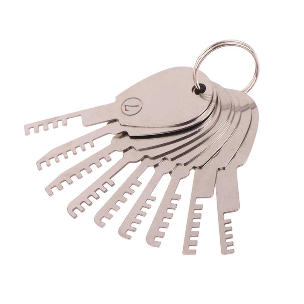 

Прочные пожарные ломы из нержавеющей стали, легко носить, открывалка для бутылок, ручные инструменты 9pcs