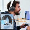 SOULWIT Kühlendes Gel Ohrpolster, Ohrpolster, Ersatzpolster für Sony PULSE 3D PlayStation 5 (PS5) Kabelloses Headset, Kühlend, Schaumstoff mit hoher Dichte, Schwarz