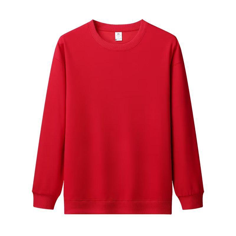 Unisex Heavyweight Cotton Crew Neck Sweatshirt - Minimalist Japanese Style