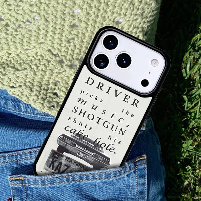 Supernatural tv show soft Phone Case For iPhone 17 AIR 16 Pro Max 15 14 Pro 11 12 13 Shockproof Silicone Cover