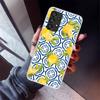 Mediterranean Lemon Phone Case For Samsung Galaxy A12 A52S A42 A32 A22 A51 A50 Note 20 Ultra 10 S10 Plus A71 A70 A31 A30 A10S Ga