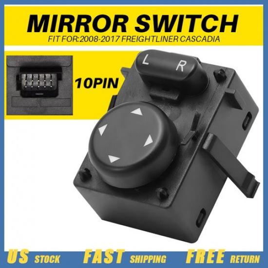 Master Mirror Switch 15829700SR Fits for 2008-17 Freightliner Cascadia 901-5202
