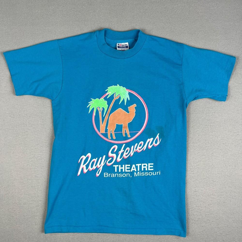 VTG Ray Stevens Theatre T Shirt Fits Small 1990s Single Stitch Branson Music USA Unisex T-Shirt