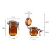 2Pcs/Set 1/6 Scale Miniature Dollhouse Transparent Storage Tank Model Toys Doll Accessories