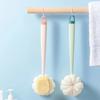 Body Brush Loofah Back Scrubber Long Handle Shower with Soft Mesh Sponge for Women Skin Exfoliating Bath Massage