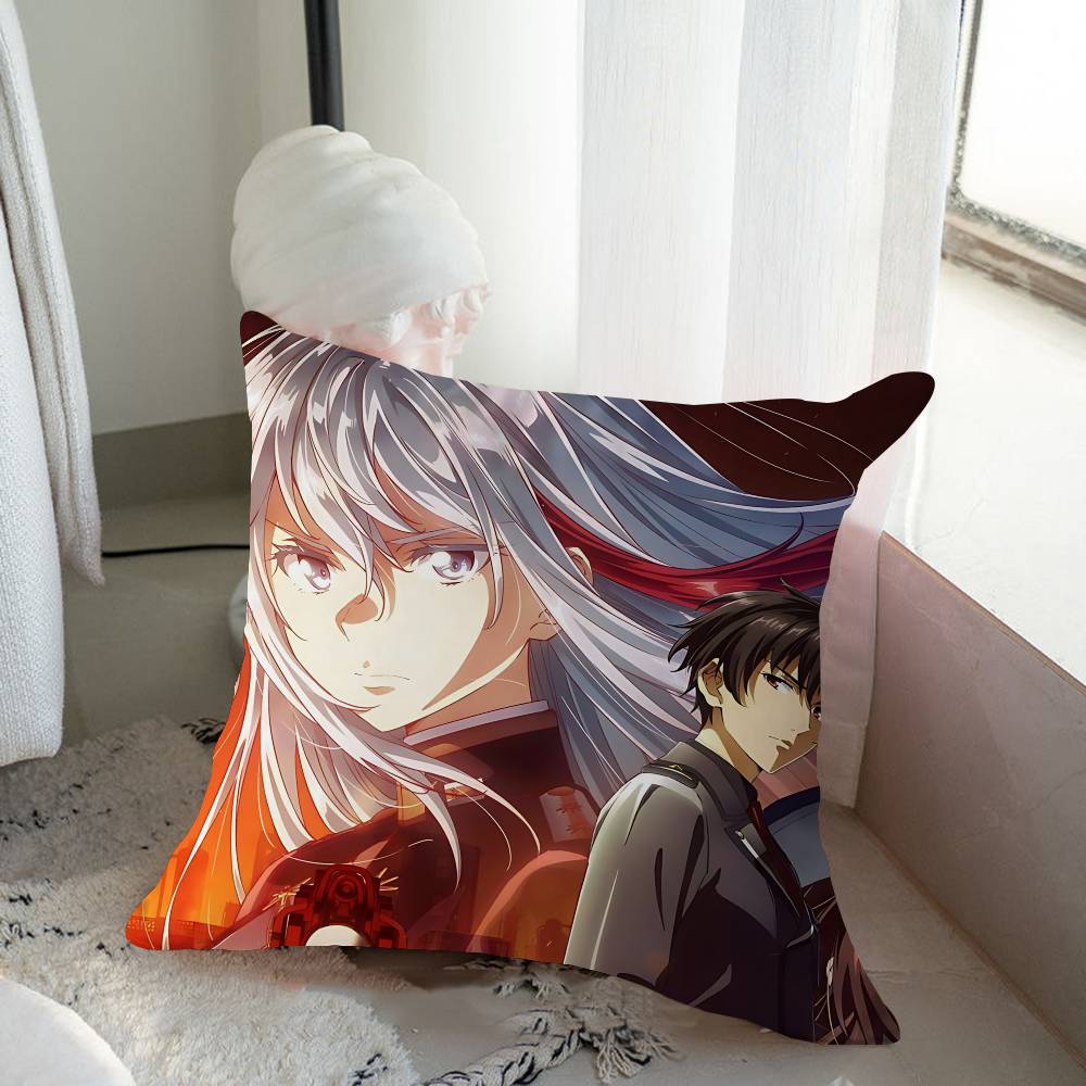 Anime 86 Eighty-Six Pillowcase Toon Gift Cushion Cover Bedroom Home Sofa Chair Seat Decor Pillow Case