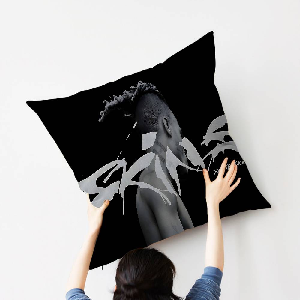 Rapper Music Xxx-Tentacion Personalized Pillow Dust Cover Bedroom Kids Party Decoration Pillowcase Birthday Children Gift