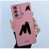 For Itel Vision 3 / Itel S17 / Itel P38 S661L S661W Case Lucky Initial Letter Liquid Silicone Protective Back Cover Phone Case