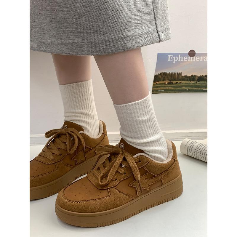 Autumn New Star Board Shoes Women's Versatile Casual Shoes 3103 New Color