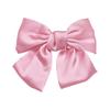 Frauen Elegante Schleife Haarspangen Einfarbig Satin Schleife Clips Mädchen Koreanische Fee Haarnadeln Party Kopfschmuck Haaraccessoires
