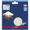 Bosch Accessories EXPERT M480 2608900678 Grille abrasive pour ponceuse excentrique non perforé Grain 320 (Ø) 125 mm 5 p