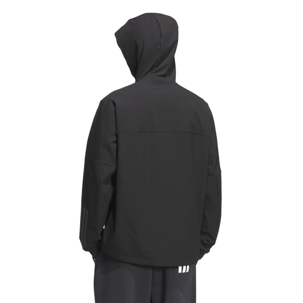 Adidas Soft Shell Hooded Jacket, Unisex Comfort Daily Outdoor Casual Outerwear KF5224
