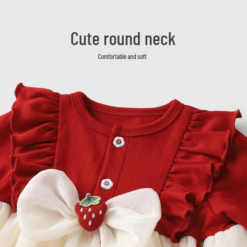 Youqi Baby Girls' Long-Sleeve Princess Dress