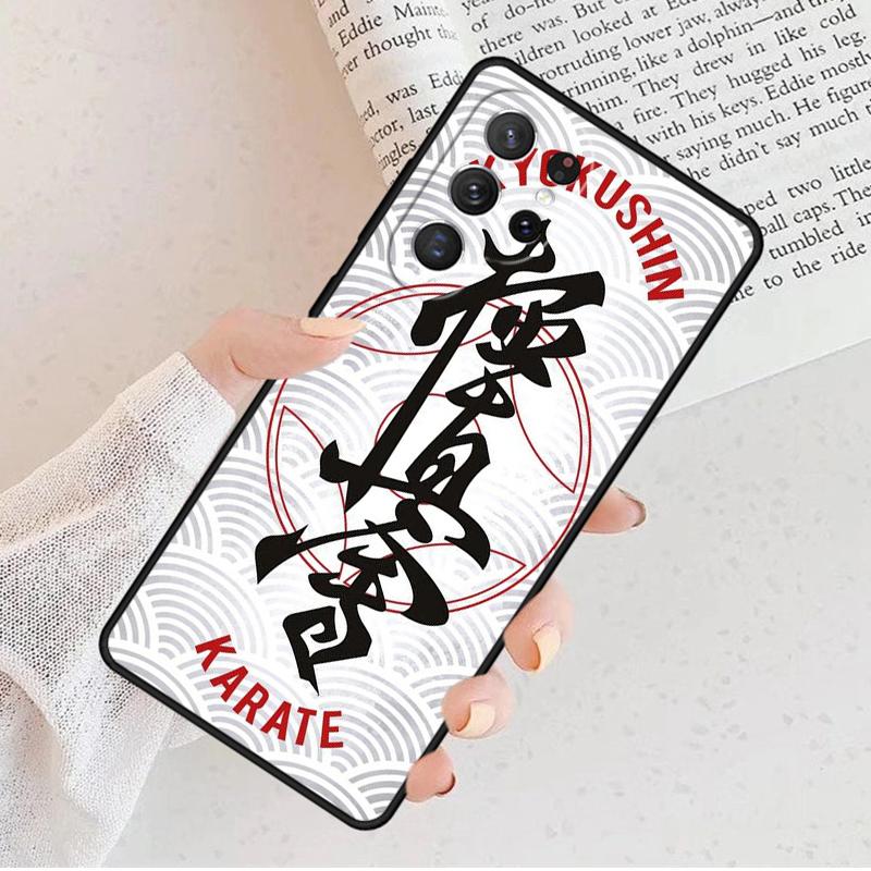 Oyama Kyokushin Karate Phone Case For Samsung Galaxy S25 S23 S30 S8 S21 S20 FE S24 S22 Note 10 20 S8 Plus Lite Ultra