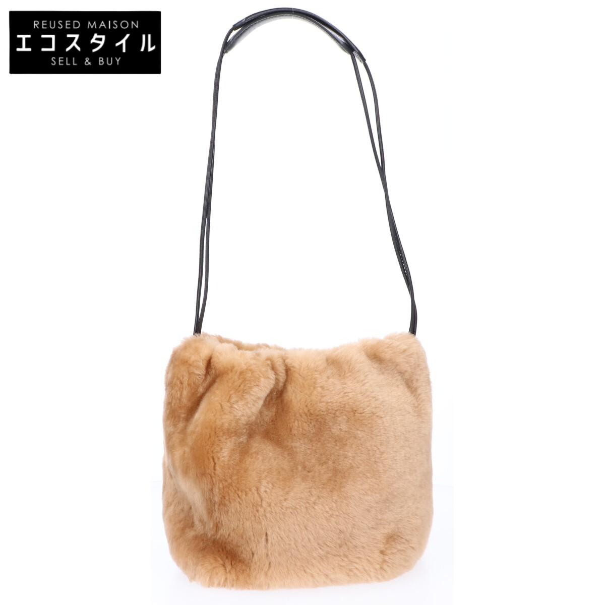 

JIL SANDER [Excellent Condition] JSPT853407 WTB9163 Drawstring Crossbody Handbag BrownUsed