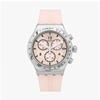 Swatch YvS532 ESSential Poppinglyn Pink Herrenuhr aus Urethan