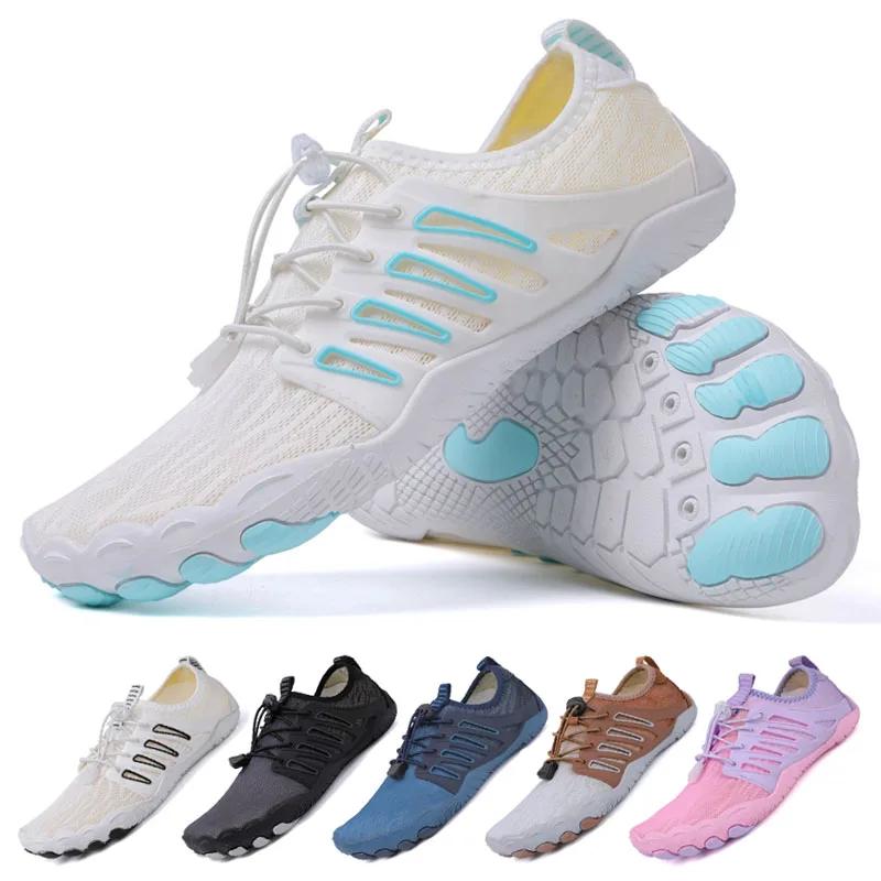 Scarpe da Wading Uomo Asciugatura Rapida Scarpe da Acqua Donna Traspiranti Aqua Controcorrente Antiscivolo Sport Outdoor Resistenti all'Usura Scarpe da Ginnastica da Spiaggia