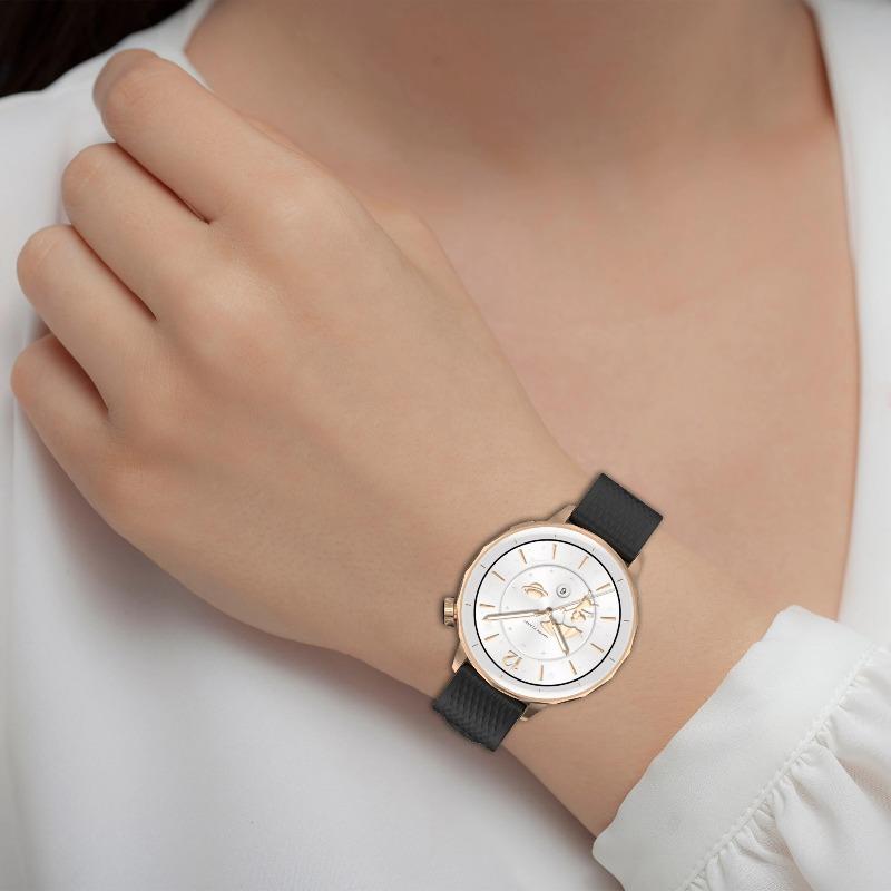 Klassisches 18mm Silikonarmband Anzug für OPPO Watch X3 Mini X2 mini Hautfreundliches Silikonarmband mit Diamantmuster