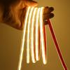 IP68 Waterproof COB Strip 3000K 4000K 6000K Flexible Ribbon Light DC 12V 24V For Outdoor Garden Swimming Pool Decor