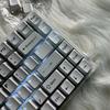 Yuanchuang Peripherals Snow Mountain High-Purity PBT Keycaps, 1.7mm Thick, Strong Matte, Sweat-Resistant, with Shine-Through Dye Sublimation Legends.