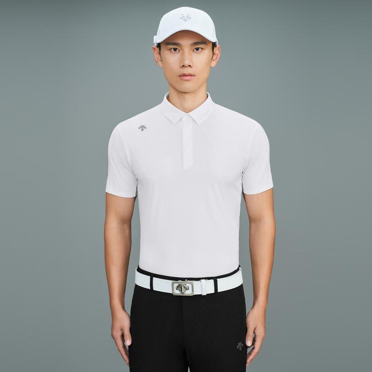DESCENTE Short Sleeved Polo Shirt Men's G433MPTS89-2