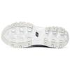 Skechers DLites 1.0 Piele Versatil Confortabil Simplu Echilibrat Ușor Pantofi Casual cu Glezna Joasă Adidași Damă Alb Gri 150235-WSL