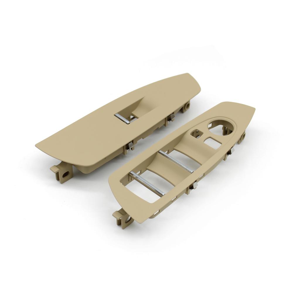RHD Car Interior Front Door Window Control Lifter Switch Outer Cover Panel Trim For BMW 7 Series F01 F02 730 735 740 745 750 760