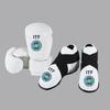 Guanti Taekwondo ITF Pelle PU Coperture Protettive Piedi e Gambe Allenamento Karate Cavigliere Attrezzatura Protettiva Stampa Logo 1