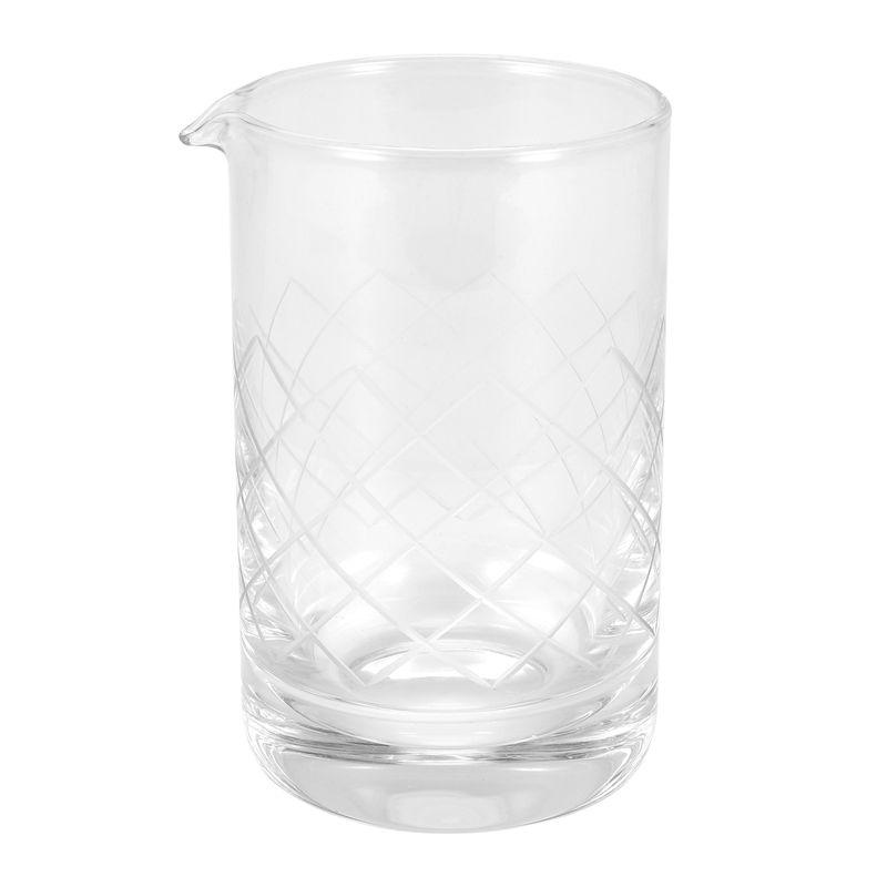 AEE4-Professional Cocktail Crystal Mixing Glass Bar Accessories Mixer Bartender Wine Cocktail Whisks Stir Cup Glass Cup Shaker прозрачный