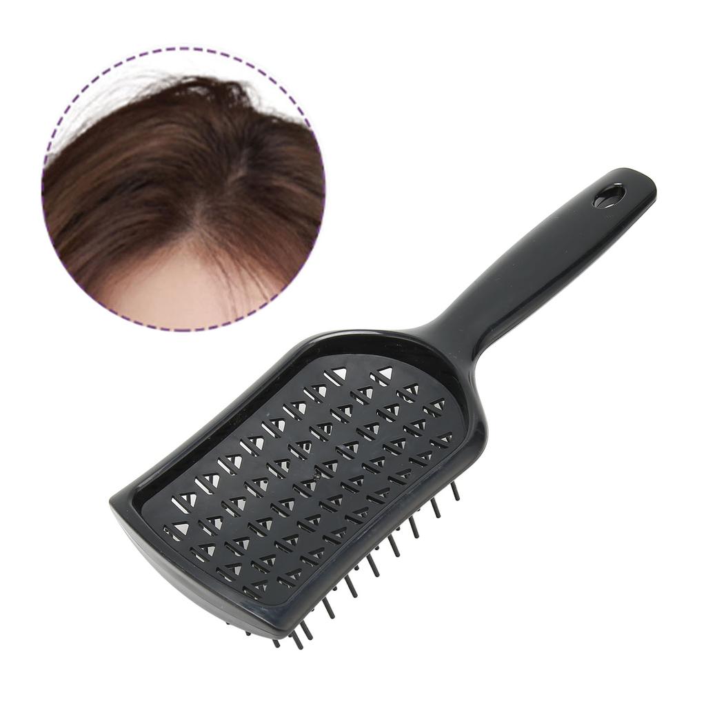 Black Vent Hair Brush Professional Men Women Paddle Detangling Brush Styling Tool for Fast Blow Drying