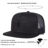 Unisex Bullhead Embroidery Hip-hop Net Hats Spring Summer Outdoor Adjustable Casual Baseball Caps Trucker Caps Sunscreen Hats
